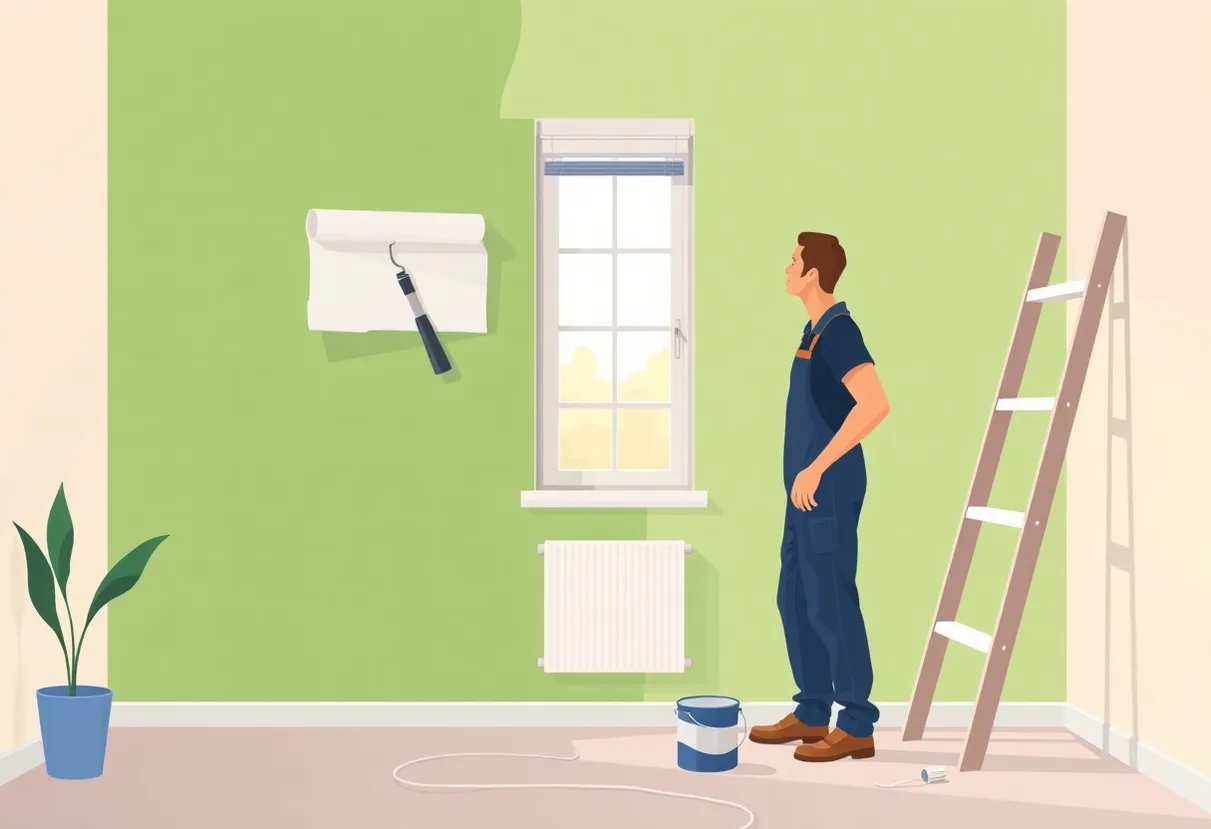 Peintre Meaux 77100 en intervention sur un chantier